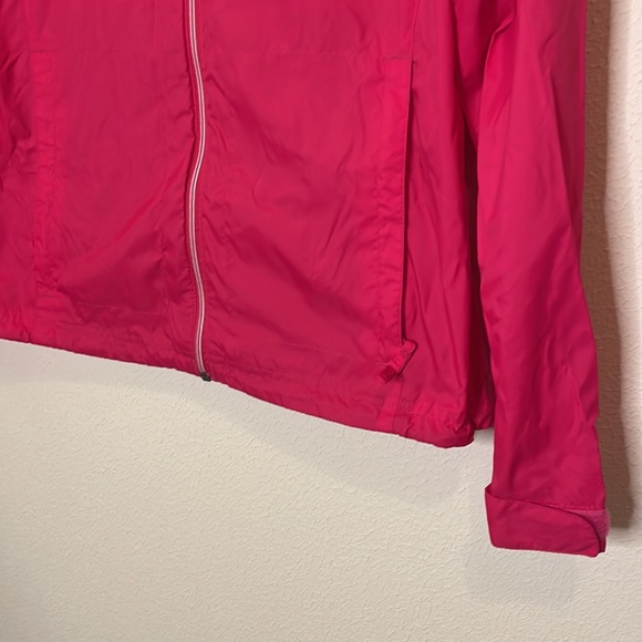 Columbia Hot Pink Nylon Windbreaker Size Medium - Picture 3 of 7